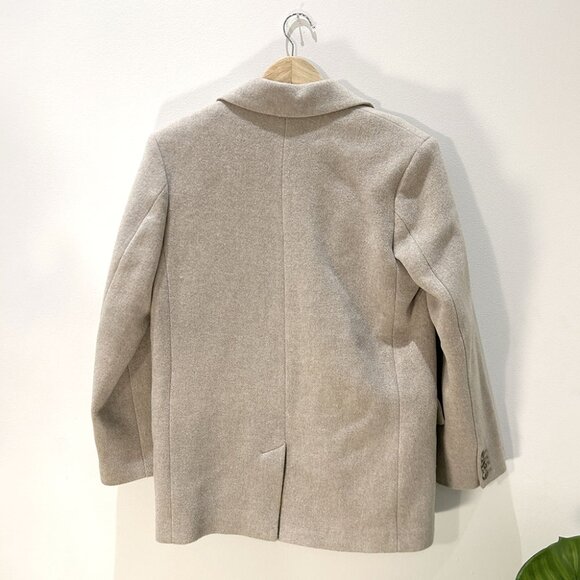 &OtherStories Oversized Wool Blazer in Sand 32 - Picture 4 of 14